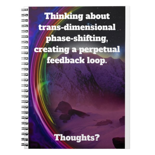 Caderno Espiral Engraçado (Frente)