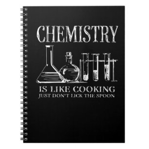 Caderno Espiral Engraçado Estudantes De Ciência Química É Como Coz
