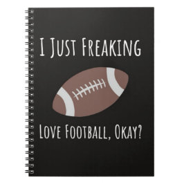 Caderno Espiral Engraçado Outono Presente Para Os Amantes Dos Fãs