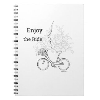 Caderno Espiral  Enjoy the Ride: Minimalist DAILYMIEN  Notebook 