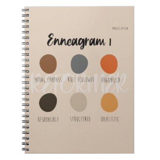 Caderno Espiral Enneagrama 1
