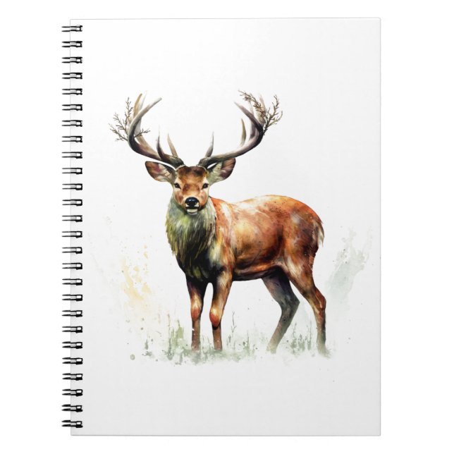 Caderno Espiral Enorme Deer (Frente)
