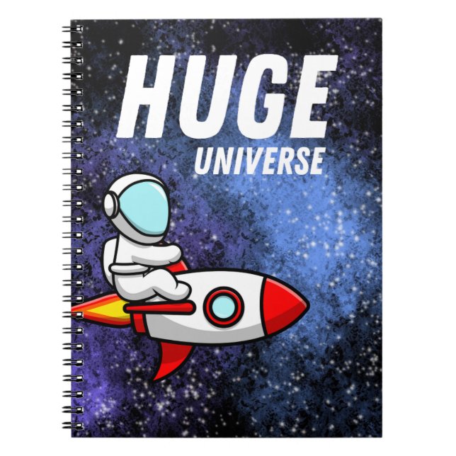 Caderno Espiral enorme universo (Frente)