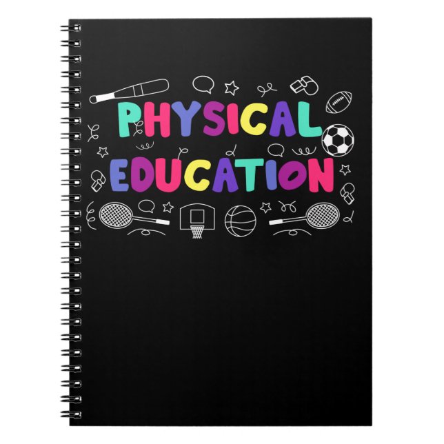 Caderno Espiral Ensino de Esporte de Professores de Educação Físic (Frente)