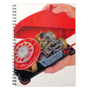 Caderno Espiral entranhas telefônicas reveladas