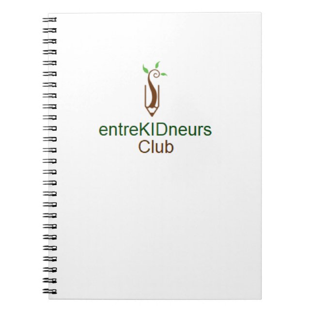 Caderno Espiral entreKIDneurs Club (Frente)