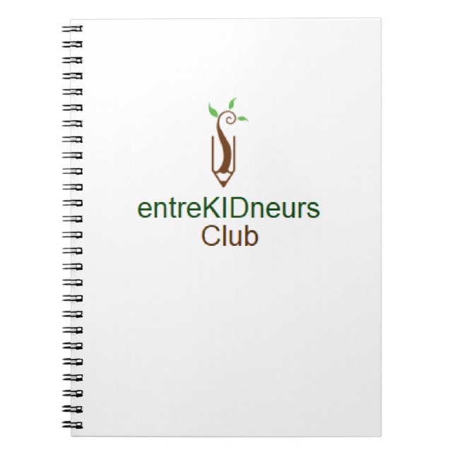 Caderno Espiral entreKIDneurs Club (Frente)