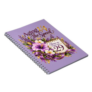 Caderno Espiral Envelhecendo 1/4 da Velocidade Fev