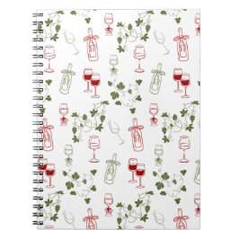 Caderno Espiral Envelhecendo Como Um Bom Vinho