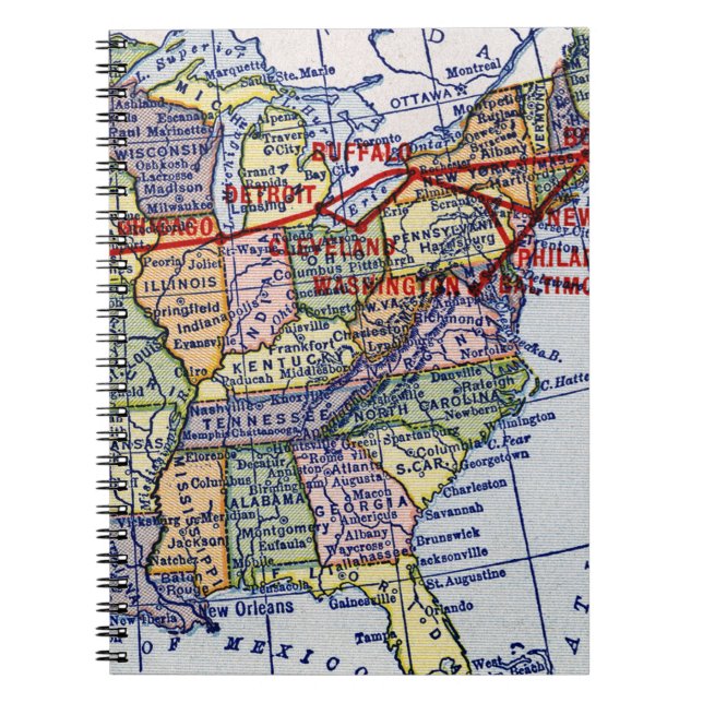 CADERNO ESPIRAL ENVIO DE AMERICAN EXPRESS (Frente)