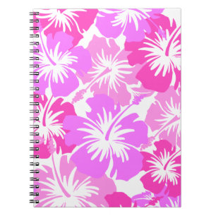 Caderno Espiral Epic Hibiscus Hawaiian Floral Aloha Shirt Impressã