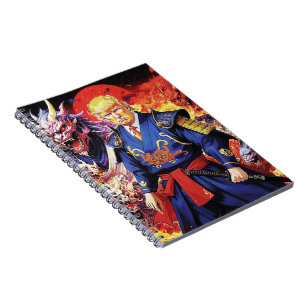 Caderno Espiral Epic Trump Samurai Anime
