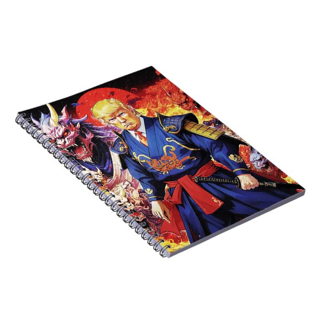 Caderno Espiral Epic Trump Samurai Anime (Lado Direito)