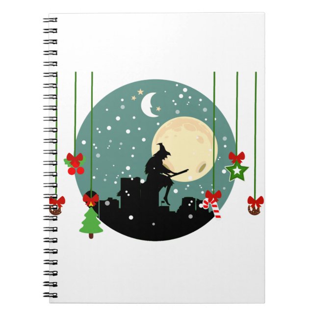 Caderno Espiral epifania natal befana (Frente)