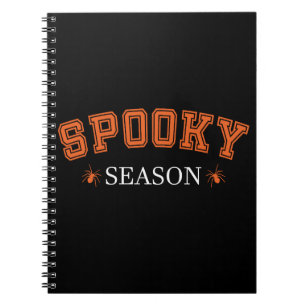 Caderno Espiral Época assustadora