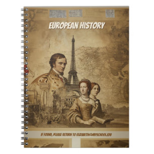 Caderno Espiral Épocas Europeias: História Europeia