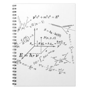 Caderno Espiral Equações e fórmulas de física