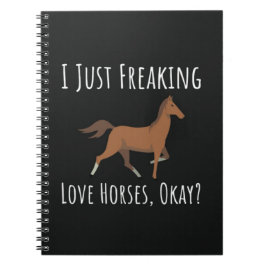 Caderno Espiral Equine Gifts For Horse Lovers Animal Farm