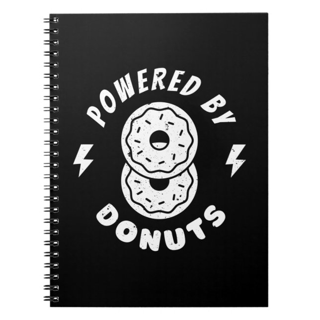 Caderno Espiral Equipado Com Rosquinhas (Frente)