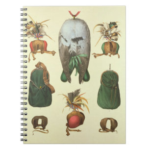 Caderno Espiral Equipamento para a falcoaria, 'de Traite de