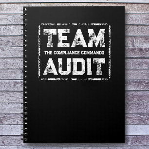 Caderno Espiral Equipe de Auditoria Auditor Grupo de Auditoria Esc