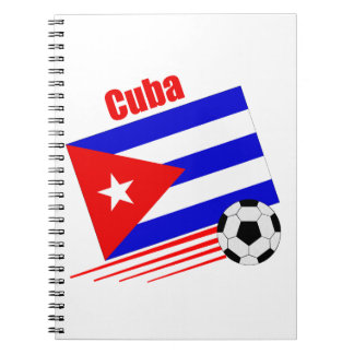 Caderno Espiral Equipe de futebol cubana