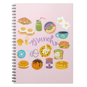 Caderno Espiral Equipe do Brunch
