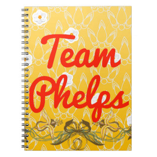 Caderno Espiral Equipe Phelps