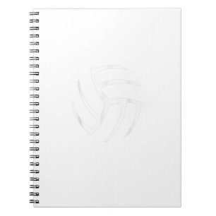 Caderno Espiral Equipes de Voleibol em Placa de Voleibol