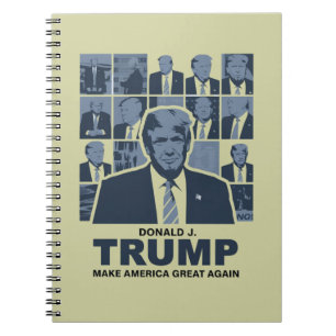 CADERNO ESPIRAL ERA DE DONALD TRUMP