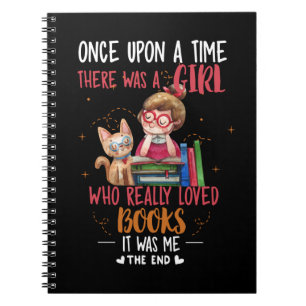 Caderno Espiral Era Uma Vez Uma Garota Que Realmente Livros