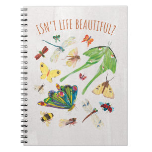 Caderno Espiral Eric Carle A vida não é bonita