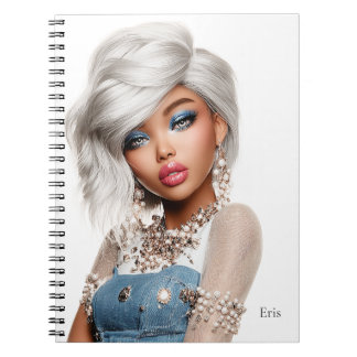 Caderno Espiral Eris Monei Editorial Portrait – personalized 