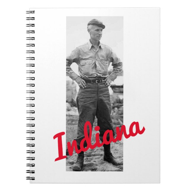 CADERNO ESPIRAL ERNIE PYLE INDIANA (Frente)