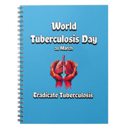 Caderno Espiral Erradicar Tuberculose. Dia Mundial da TB 24 de mar