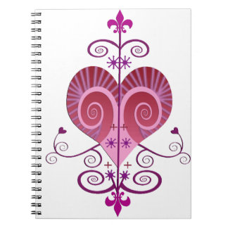 CADERNO ESPIRAL ERZULI FREDA DAHOMEY VEVE