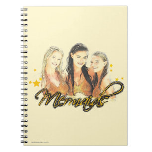 Caderno Espiral Esboço da sereia