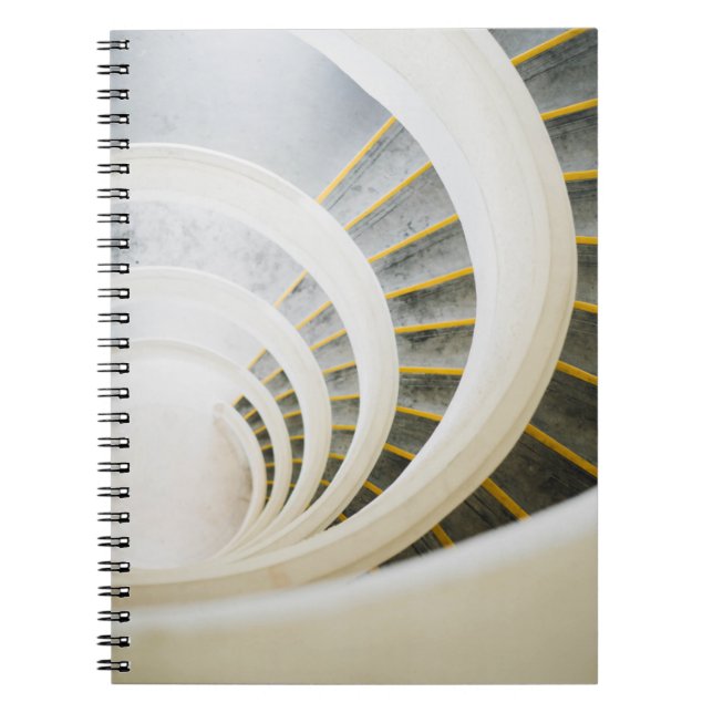 Caderno Espiral Escada espiral (Frente)