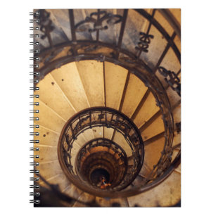 Caderno Espiral Escada espiral escada escada escada antiga escada 