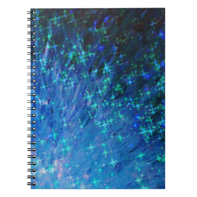 Caderno Espiral Escalas galácticas (Frente)