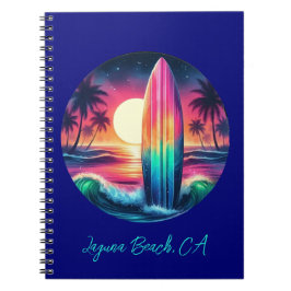 Caderno Espiral Escape do surfboard