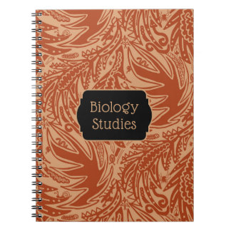 Caderno Espiral Escola de Estudos de Biologia Entre as Folhas