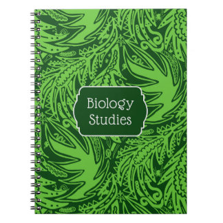 Caderno Espiral Escola de Estudos de Biologia Entre as Folhas
