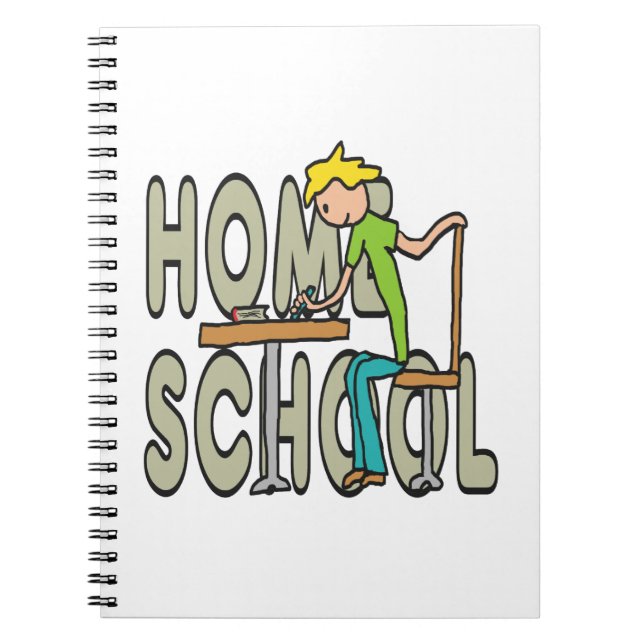 Caderno Espiral Escolas de casa (Frente)