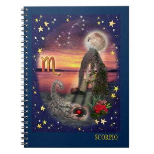 Caderno Espiral Escorpião