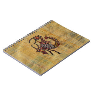 Caderno Espiral Escorpião