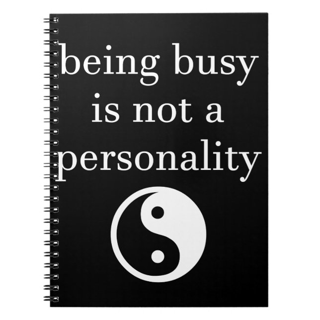 Caderno Espiral Escravo ironia de mesmo ditos Divertidos presentes (Frente)