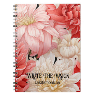 Caderno Espiral Escreva A Visão Personalizada