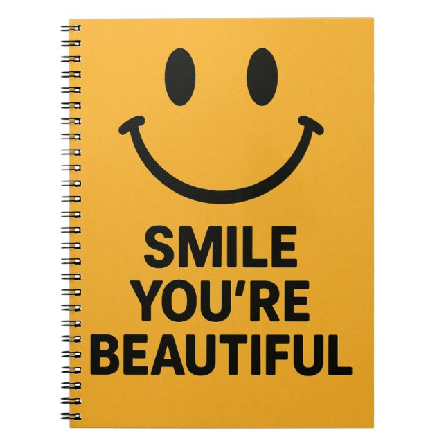 Caderno Espiral 📓 Escreva Sua História | Notebooks e Diários de t (Frente)