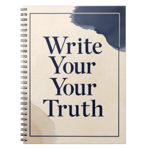 Caderno Espiral Escreva Sua Verdade opção 2